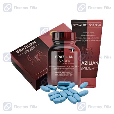 Brasillian Spider Capsules and gel